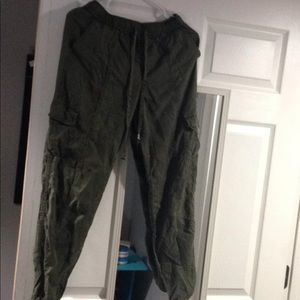 Massimo Army Green Pants